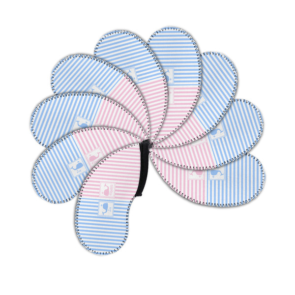 Striped w/ Whales Golf Club Covers - PARENT/MAIN (set of 9)