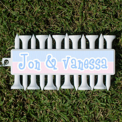 Striped w/ Whales Golf Tees & Ball Markers Set (Personalized)