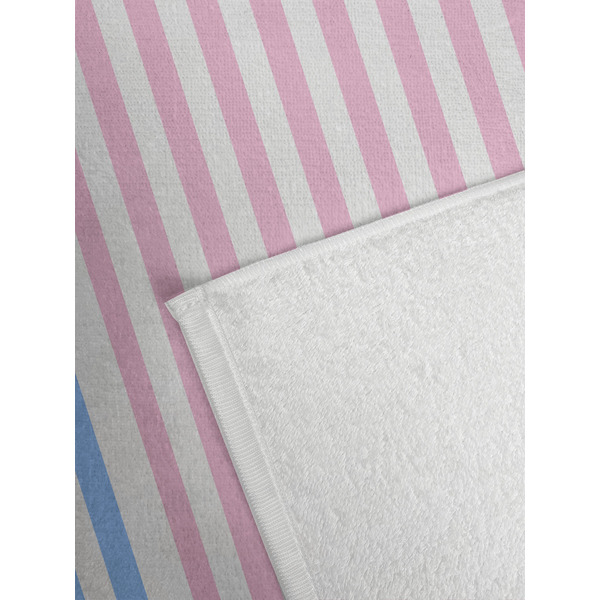 Striped w/ Whales Golf Towel - Detail