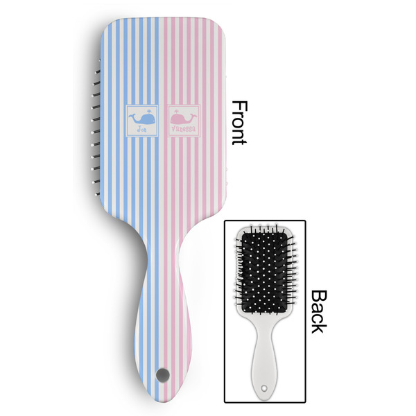 Striped w/ Whales Hair Brush - Approval