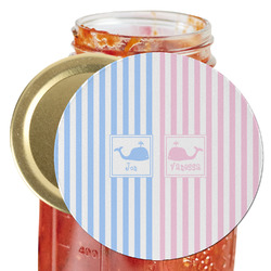 Striped w/ Whales Jar Opener (Personalized)