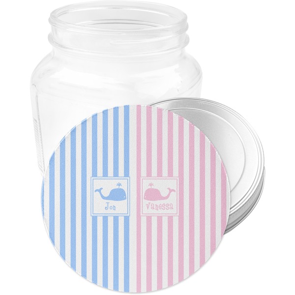 Striped w/ Whales Jar Opener - Main
