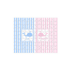 Striped w/ Whales 110 pc Jigsaw Puzzle (Personalized)