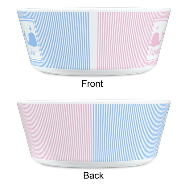 Striped w/ Whales Kids Bowls - APPROVAL