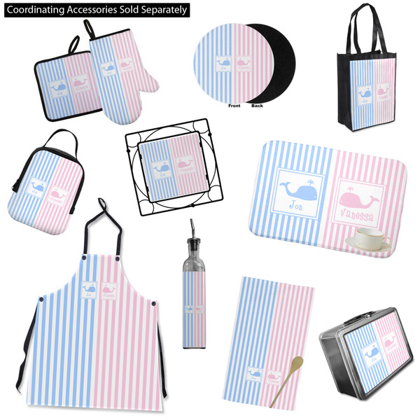 Striped w/ Whales Kitchen Accessories & Decor