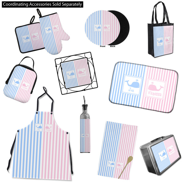 Striped w/ Whales Kitchen Accessories & Decor