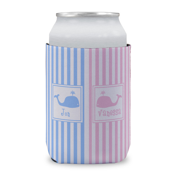 Striped w/ Whales Can Sleeve