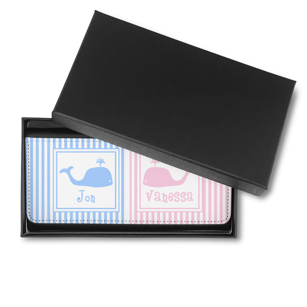 Striped w/ Whales Ladies Wallet - in box
