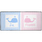 Striped w/ Whales 3XL Gaming Mouse Pad - 35" x 16" (Personalized)