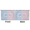 Striped w/ Whales Large Zipper Pouch Approval (Front and Back)