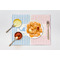 Striped w/ Whales Linen Placemat - Lifestyle (single)