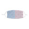 Striped w/ Whales Kid's Cloth Face Mask - XSmall