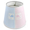 Striped w/ Whales Empire Lamp Shade (Personalized)