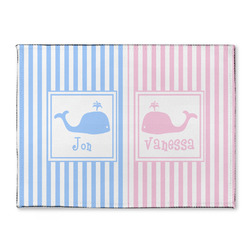 Striped w/ Whales Microfiber Screen Cleaner (Personalized)