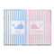 Striped w/ Whales Microfiber Screen Cleaner - Front