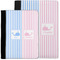 Striped w/ Whales Notebook Padfolio - MAIN