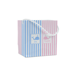 Striped w/ Whales Party Favor Gift Bags (Personalized)