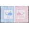 Striped w/ Whales Personalized - 60x36 (APPROVAL)