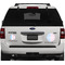 Striped w/ Whales Personalized Car Magnets on Ford Explorer