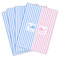 Striped w/ Whales Playing Cards - Hand Back View