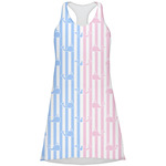 Striped w/ Whales Racerback Dress (Personalized)