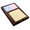 Striped w/ Whales Red Mahogany Sticky Note Holder - Angle