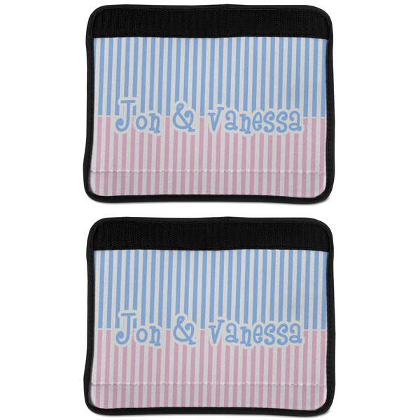 Striped w/ Whales Seat Belt Cover (APPROVAL Update)