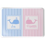 Striped w/ Whales Serving Tray (Personalized)