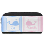 Striped w/ Whales Shoe Bag (Personalized)