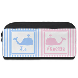 Striped w/ Whales Shoe Bag (Personalized)