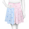 Striped w/ Whales Skater Skirt - Front