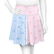 Striped w/ Whales Skater Skirt - Small