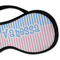 Striped w/ Whales Sleeping Eye Mask - DETAIL Large