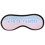 Striped w/ Whales Sleeping Eye Masks - Large (Personalized)