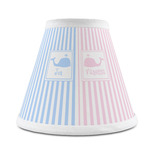 Striped w/ Whales Chandelier Lamp Shade (Personalized)