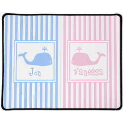 Striped w/ Whales Large Gaming Mouse Pad - 12.5" x 10" (Personalized)