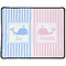 Striped w/ Whales Large Gaming Mouse Pad - 12.5" x 10" (Personalized)