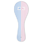 Striped w/ Whales Ceramic Spoon Rest (Personalized)