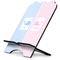 Striped w/ Whales Stylized Tablet Stand - Side View