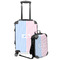 Striped w/ Whales Suitcase Set 4 - MAIN