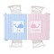 Striped w/ Whales Tablecloth - 58"x102" (Personalized)