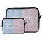 Striped w/ Whales Tablet Sleeve (Size Comparison)