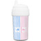 Striped w/ Whales Toddler Sippy Cup (Personalized)