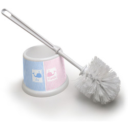 Striped w/ Whales Toilet Brush (Personalized)