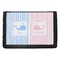 Striped w/ Whales Trifold Wallet (Personalized)