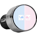 Striped w/ Whales USB Car Charger (Personalized)