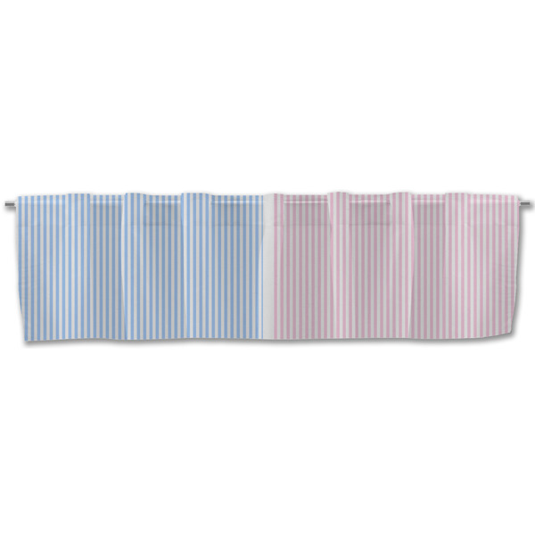 Striped w/ Whales Valance - Front