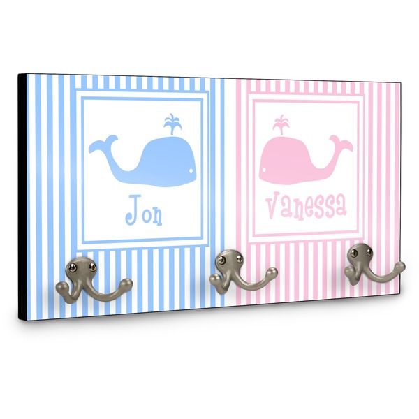 Striped w/ Whales Coat Hanger Main