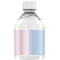 Striped w/ Whales Water Bottle Label - Back View