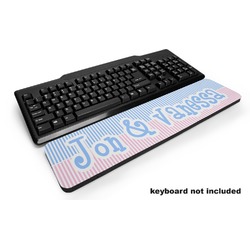 Striped w/ Whales Keyboard Wrist Rest (Personalized)